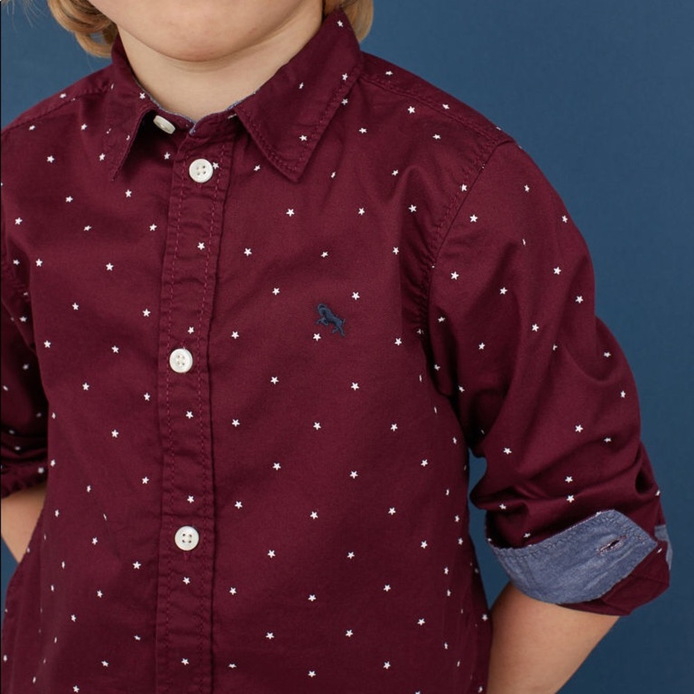 Excellent toddler boys 3-4 H&M button down